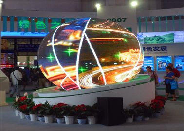 Chine Poids léger sphérique polychrome de l'écran de visualisation de boule de LED P4mm avec du CE/ROHS fournisseur