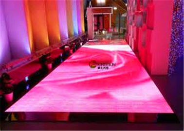 Chine Le plancher polychrome d'étape de P9mm LED, LED allument des tuiles de Dance Floor pour la noce fournisseur