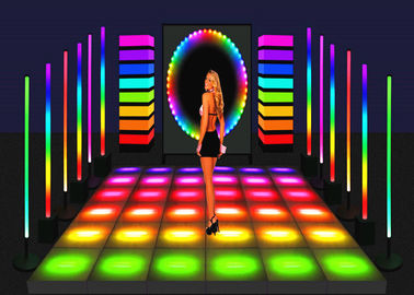 Chine Vidéo de location de la haute définition lumineuse par LED de l'aluminium SMD P7.2 Dance Floor fournisseur